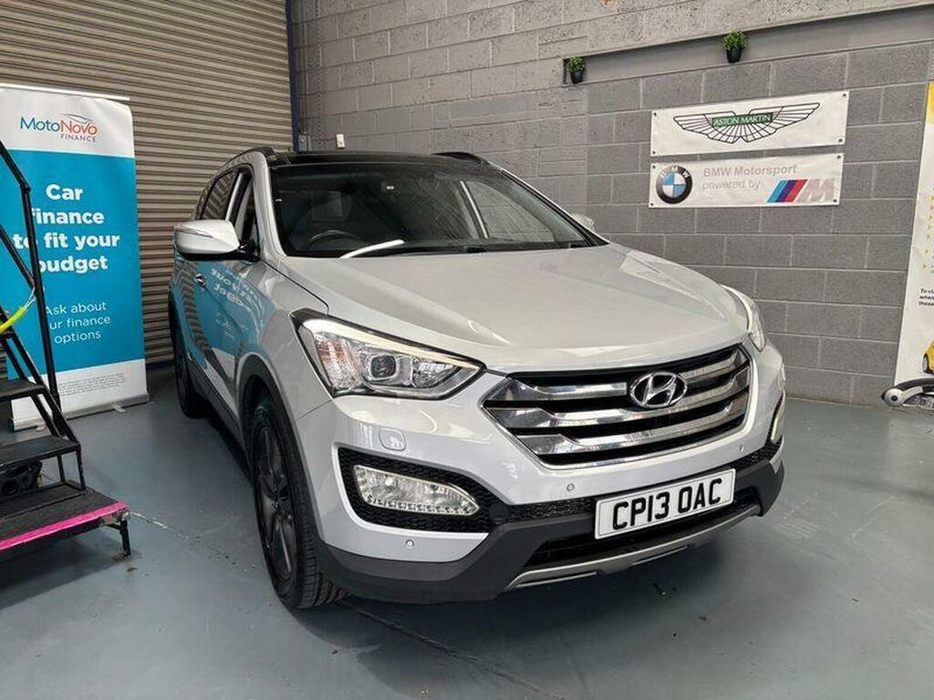 Hyundai Santa Fe Suv 2.2 Crdi Premium Se 4Wd Euro 5 7 Sea Silver