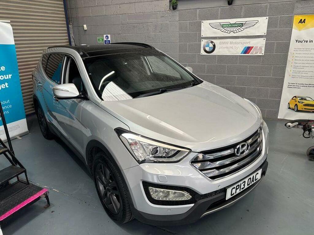 Hyundai Santa Fe Suv 2.2 Crdi Premium Se 4Wd Euro 5 7 Sea CP13OAC Silver #3