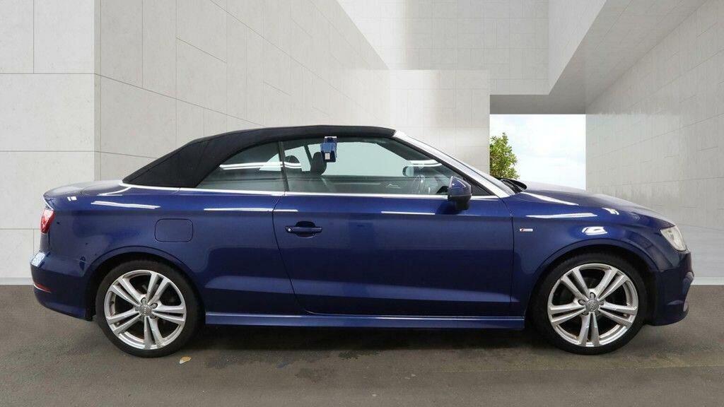 Audi A3 Cabriolet 2.0 Tdi S Line S Tronic Euro 6 Ss Blue #5