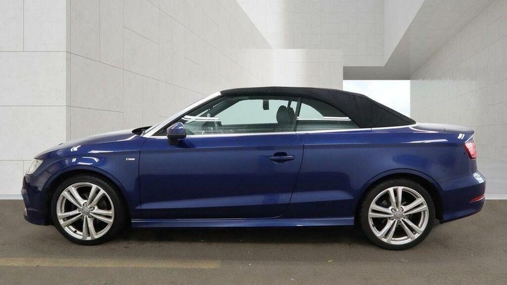 Audi A3 Cabriolet 2.0 Tdi S Line S Tronic Euro 6 Ss Blue #6