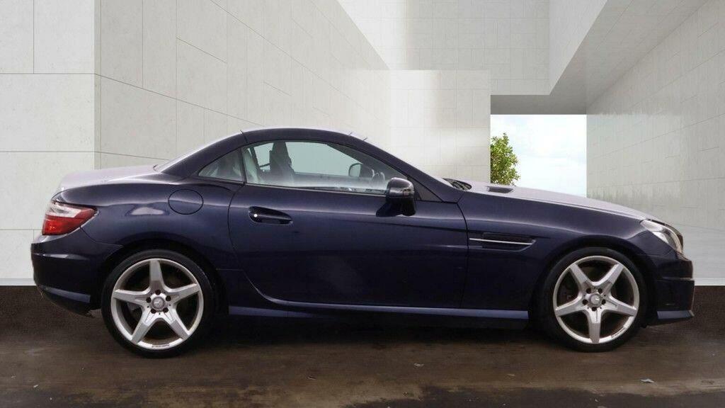 Mercedes-Benz SLK Convertible 2.1 Slk250 Cdi Blueefficiency Amg Spor Blue #5