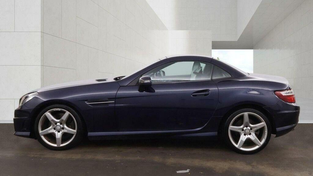 Mercedes-Benz SLK Convertible 2.1 Slk250 Cdi Blueefficiency Amg Spor Blue #6