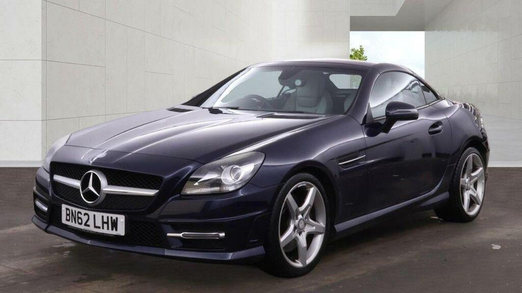 Mercedes-Benz SLK Convertible 2.1 Slk250 Cdi Blueefficiency Amg Spor Blue #2