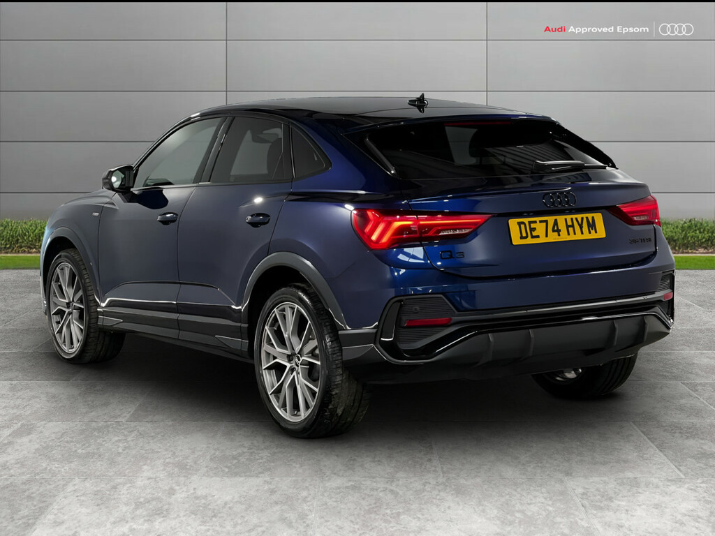 Audi Q3 35 Tfsi Black Edition S Tronic 20 Alloy DE74HYM Blue #4