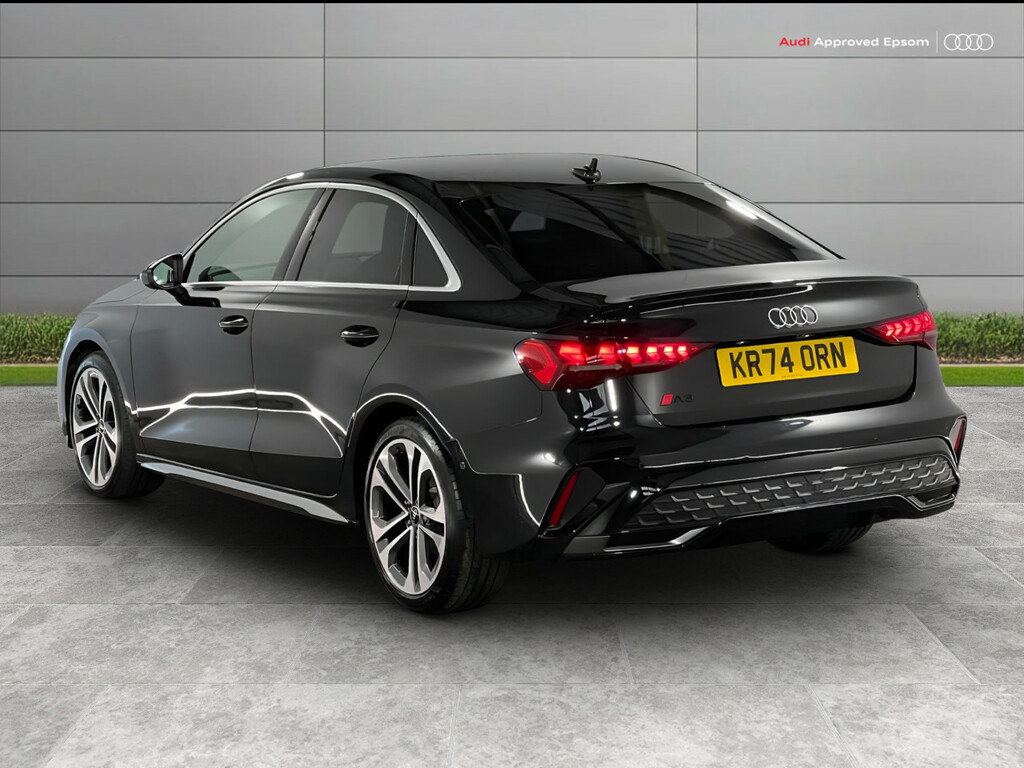 Audi A3 35 Tfsi S Line S Tronic KR74ORN Black #3