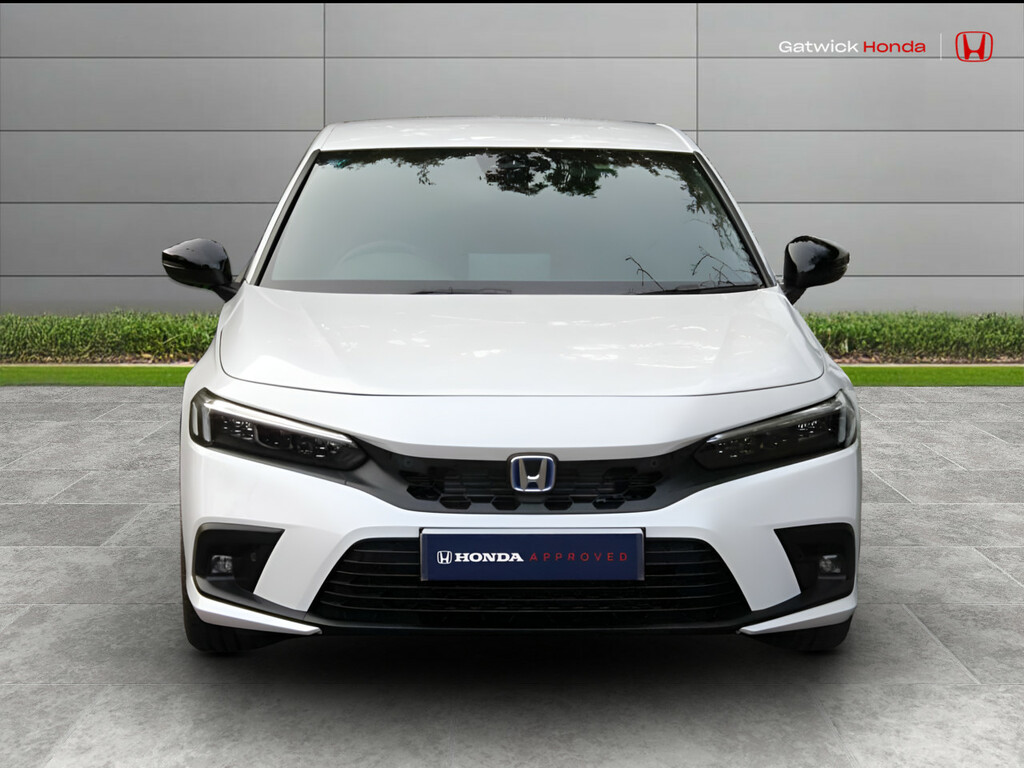Honda Civic 2.0 Ehev Sport Cvt GY25JAU White #6