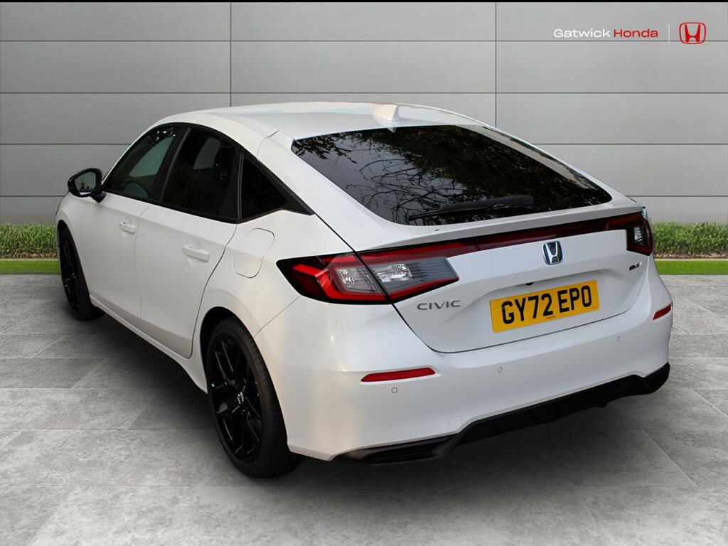 Honda Civic 2.0 Ehev Sport Cvt GY25JAU White #3