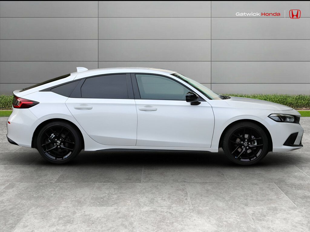 Honda Civic 2.0 Ehev Sport Cvt GY25JAU White #5