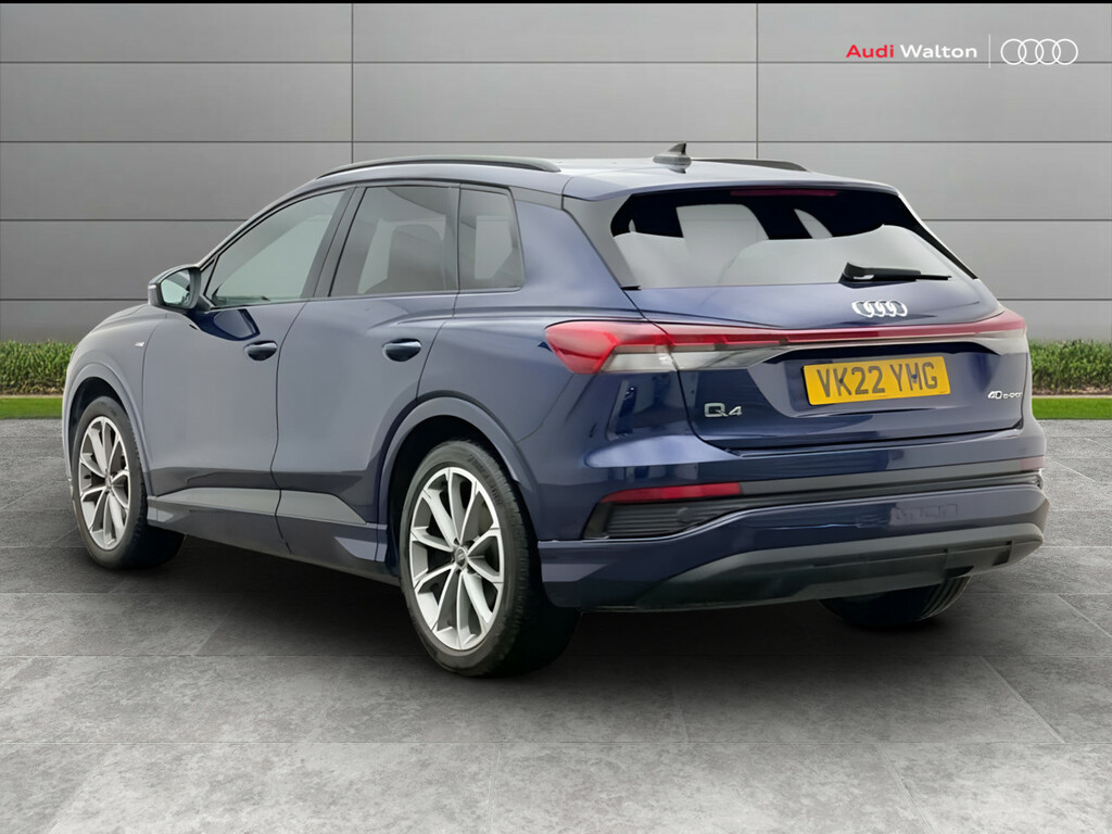 Audi Q4 E Tron Q4 Edition 1 40 E-tron 150,00 Kw VK22YMG Blue #3