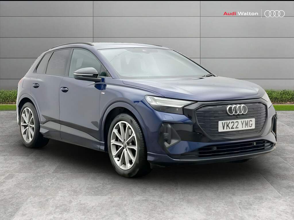 Audi Q4 E Tron Q4 Edition 1 40 E-tron 150,00 Kw Blue