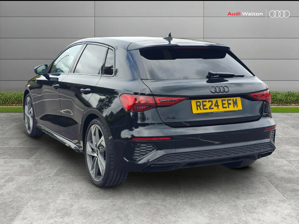 Audi A3 Black Edition 35 Tfsi 150 Ps S Tronic RE24EFM Black #3