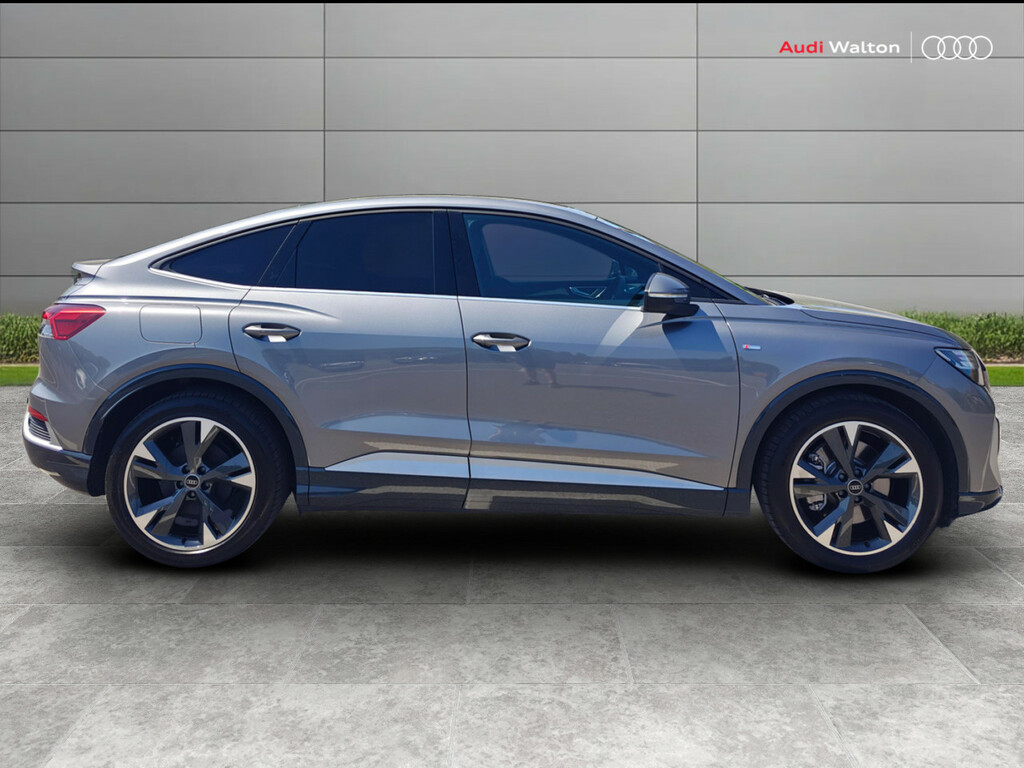Audi Q4 E Tron Q4 Sportback S Line 45 E-tron 210,00 Kw RK75EFP Grey #4