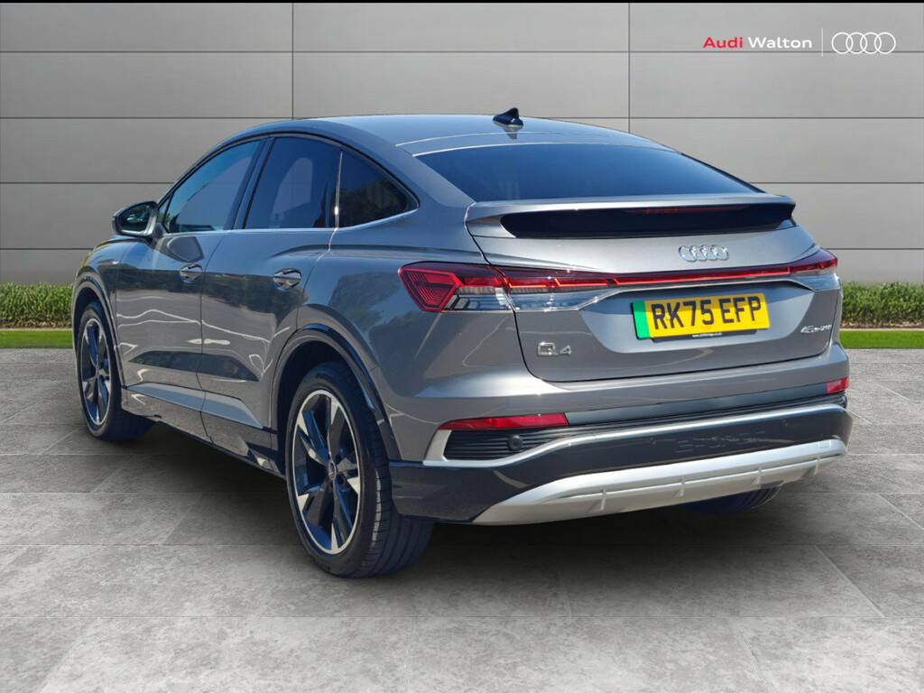 Audi Q4 E Tron Q4 Sportback S Line 45 E-tron 210,00 Kw RK75EFP Grey #3