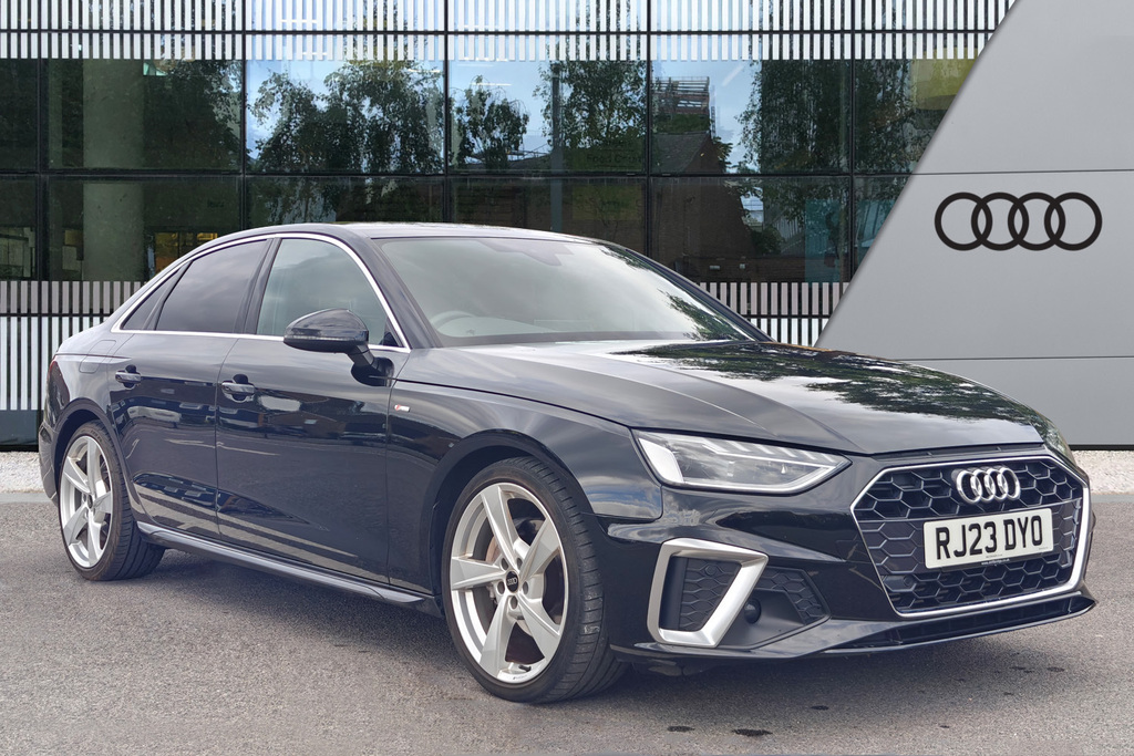 Audi A4 S Line 40 Tfsi 204 Ps S Tronic Black