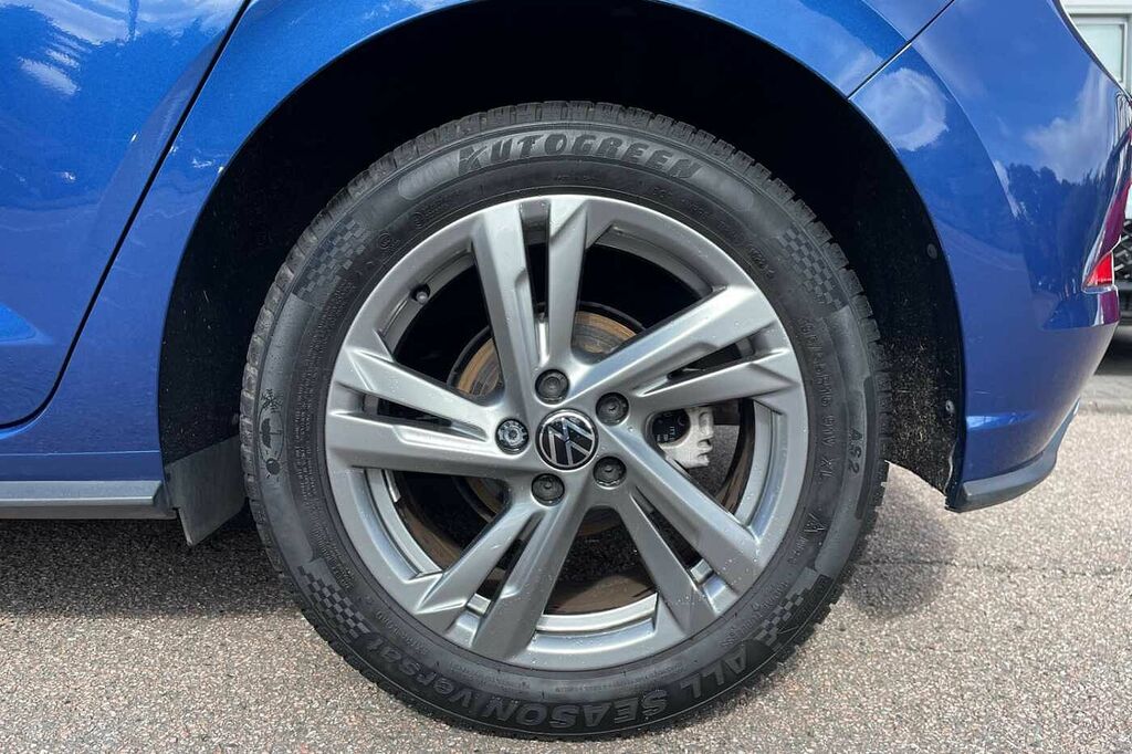 Volkswagen Polo 1.0 Tsi 110 R-line Dsg LG22XKB Blue #5