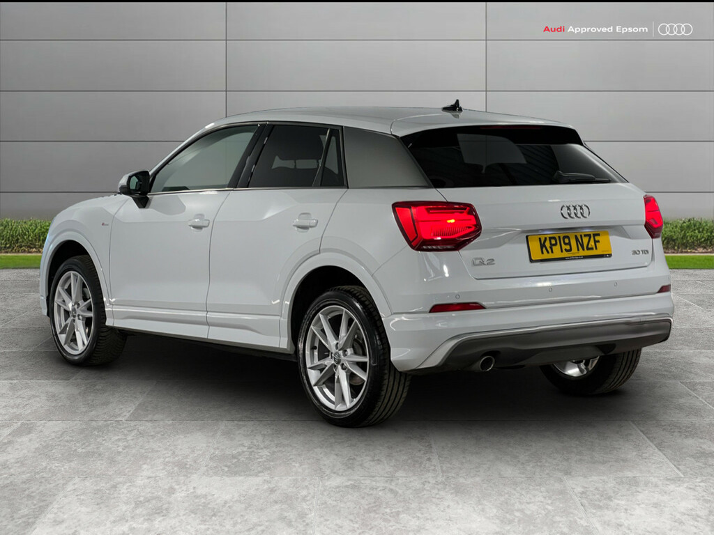 Audi Q2 30 Tdi S Line S Tronic KP19NZF White #3