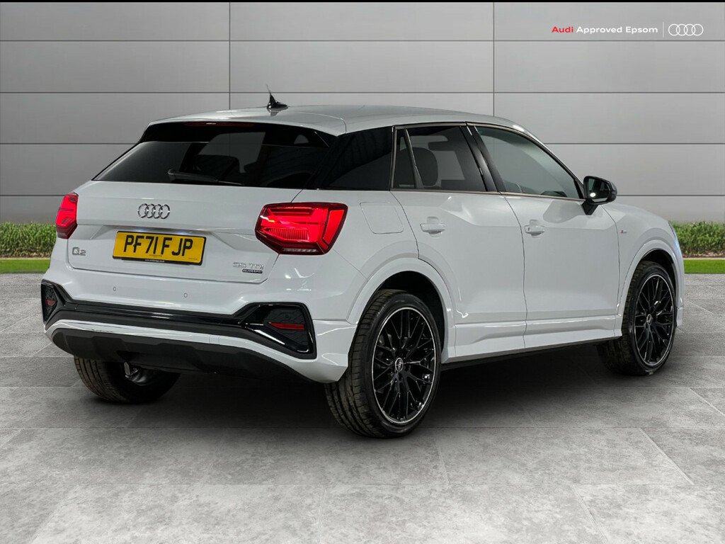 Audi Q2 35 Tdi Quattro Black Edition S Tronic White #6
