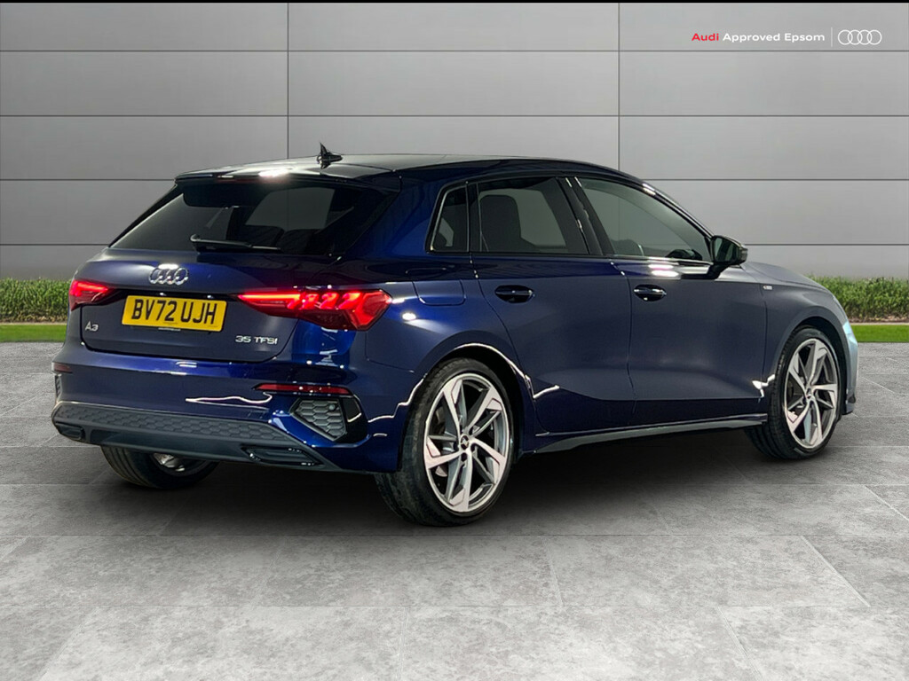 Audi A3 35 Tfsi Edition 1 S Tronic BV72UJH Blue #6