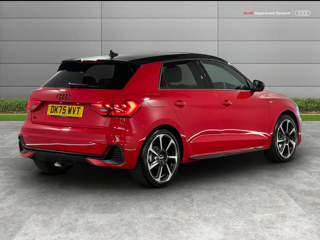 Audi A1 35 Tfsi Black Edition S Tronic DK75WVT Red #6