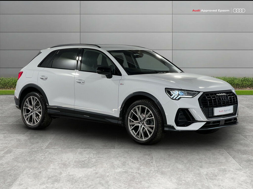 Audi Q3 35 Tfsi Black Edition S Tronic 20 Alloy White