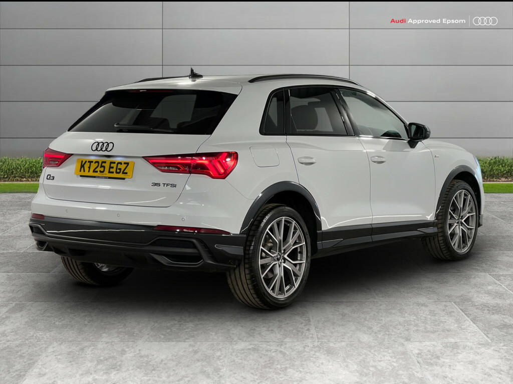 Audi Q3 35 Tfsi Black Edition S Tronic 20 Alloy KT25EGZ White #6