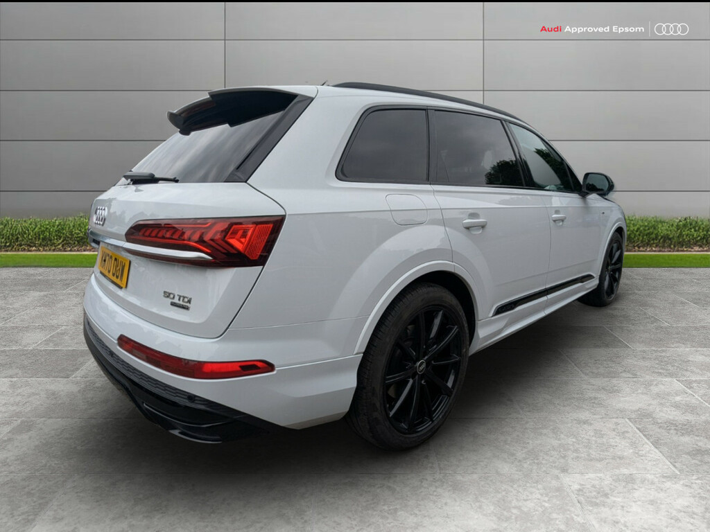 Audi Q7 50 Tdi Quattro Black Edition Tiptronic KM70OUW White #6