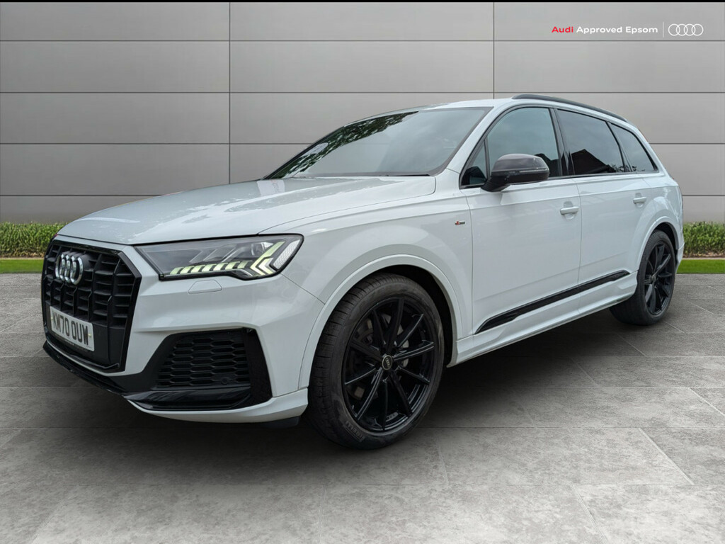 Audi Q7 50 Tdi Quattro Black Edition Tiptronic White #5
