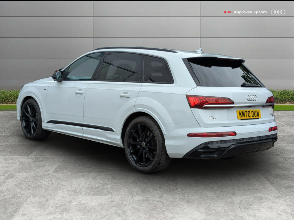 Audi Q7 50 Tdi Quattro Black Edition Tiptronic KM70OUW White #3