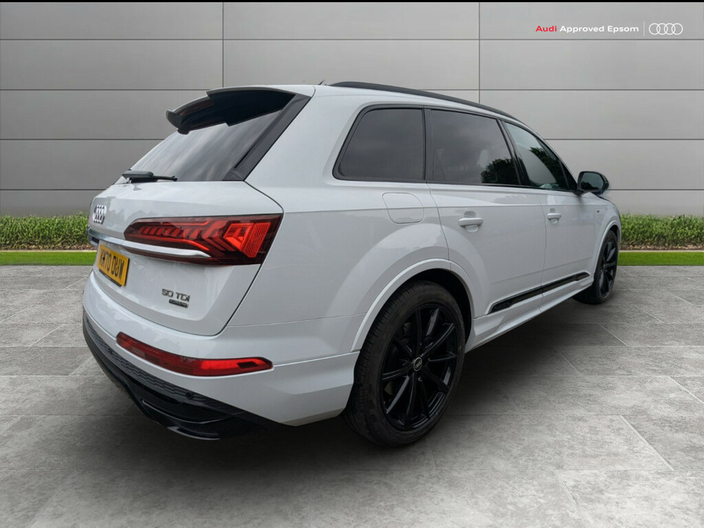 Audi Q7 50 Tdi Quattro Black Edition Tiptronic White #6
