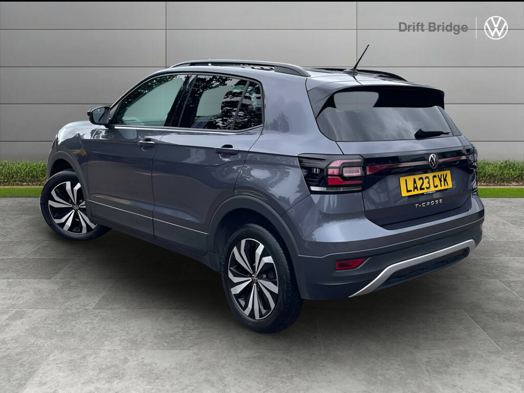 Volkswagen T-Cross 1.0 Tsi Black Edition LA23CYK Grey #3