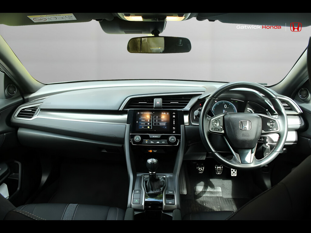 Honda Civic 1.6 I-dtec Sr Black #4