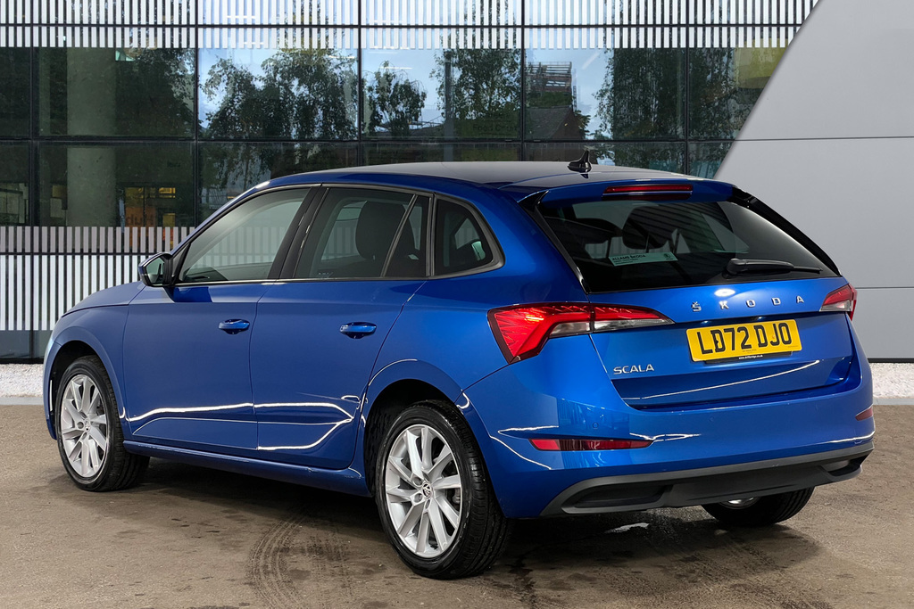 Skoda Scala 1.0 Tsi 110 Se L Blue #4
