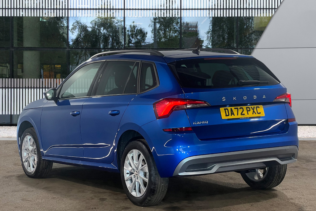 Skoda Kamiq 1.0 Tsi 110 Se Drive Dsg DA72PXC Blue #4