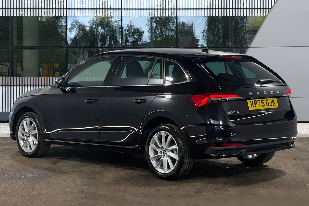 Skoda Scala 1.0 Tsi 116 Se L Edition Dsg KP75OJK Black #4