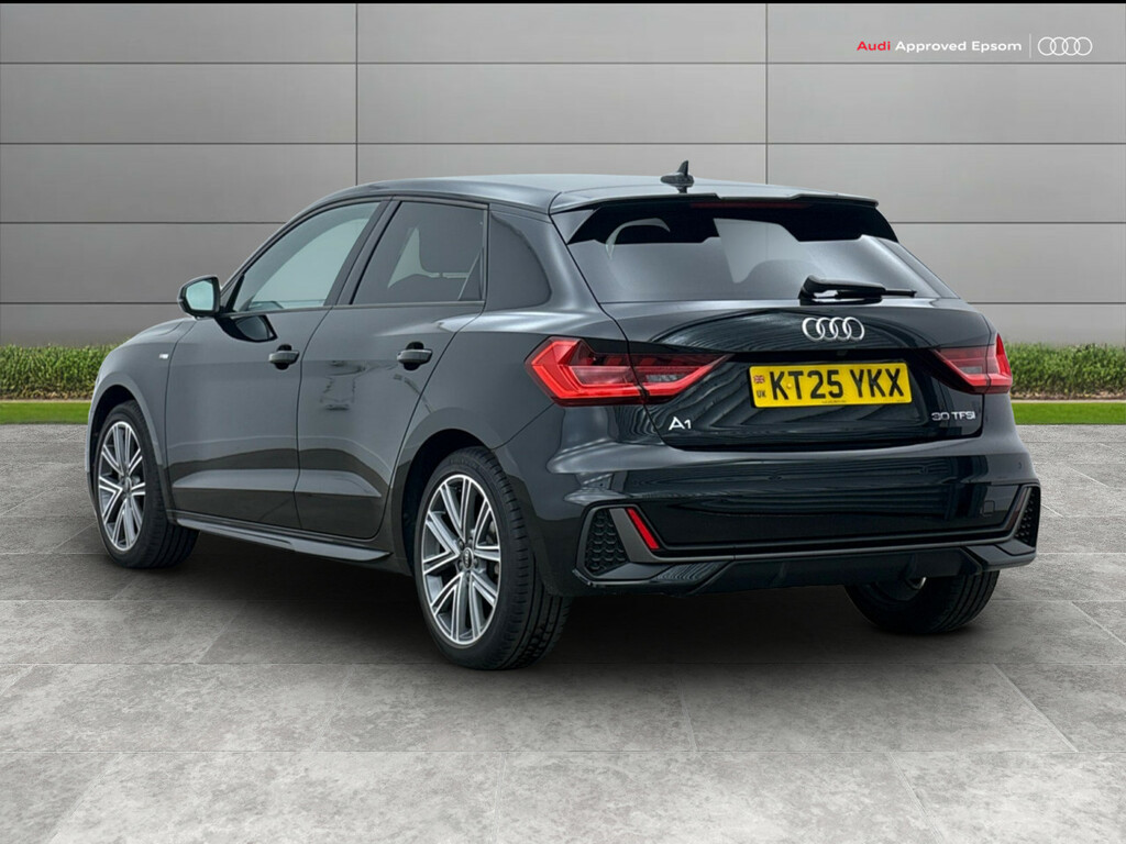 Audi A1 30 Tfsi S Line S Tronic KT25YKX Black #2