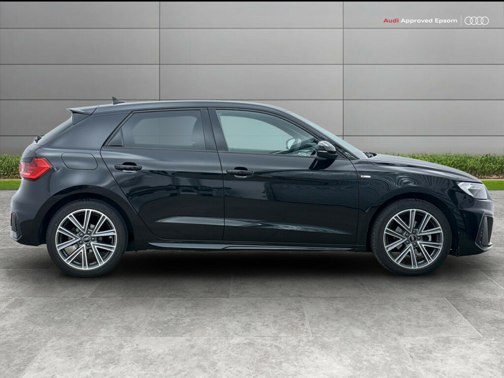 Audi A1 30 Tfsi S Line S Tronic KT25YKX Black #4