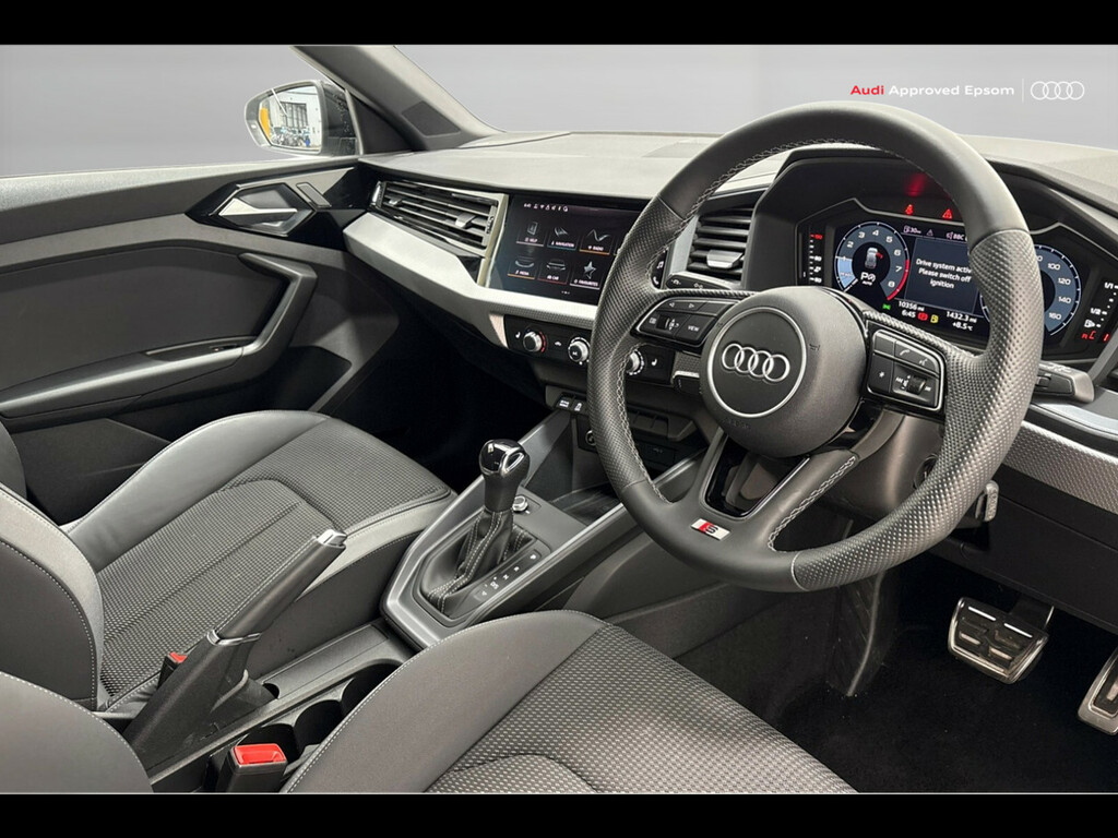 Audi A1 30 Tfsi S Line S Tronic KT25YKX Black #5