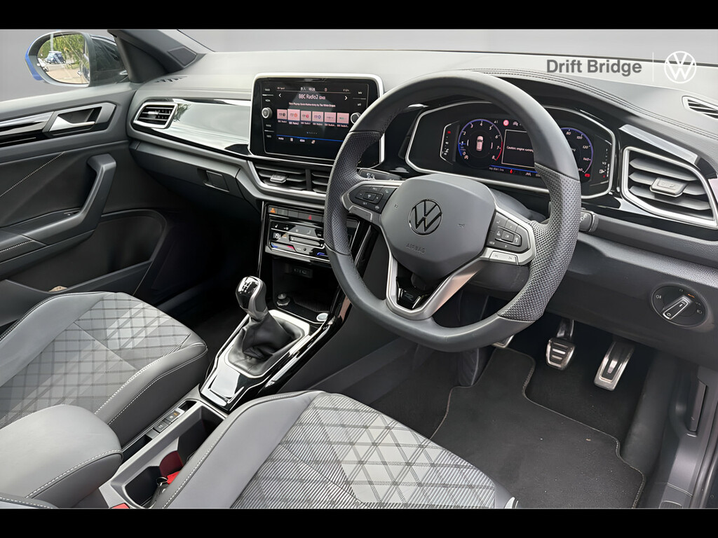 Volkswagen T-Roc 1.5 Tsi R-line LC75KZM Black #6
