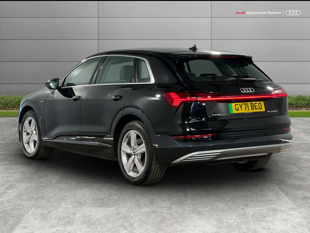 Audi E-tron 300Kw 55 Quattro 95Kwh Technik Black #2