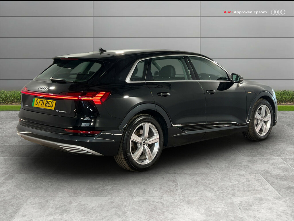Audi E-tron 300Kw 55 Quattro 95Kwh Technik Black #6