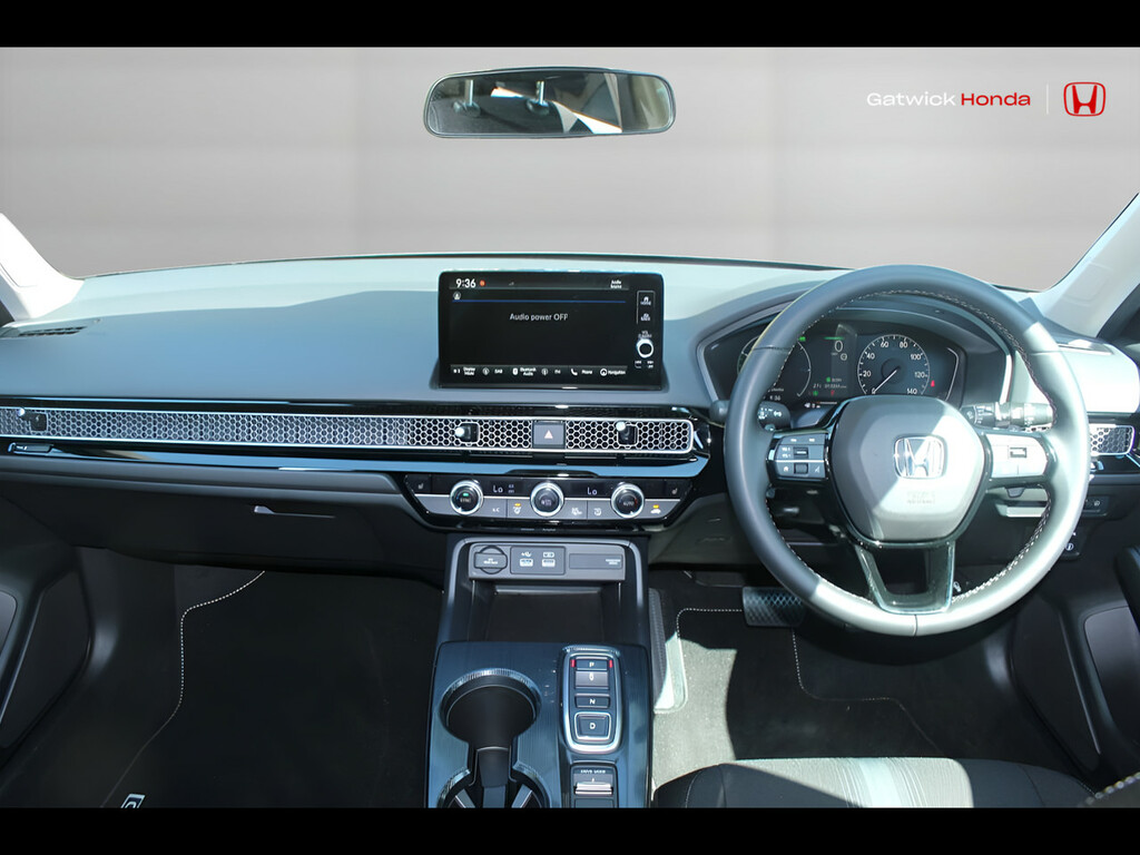 Honda Civic 2.0 Ehev Elegance Cvt GV24FBY Grey #4