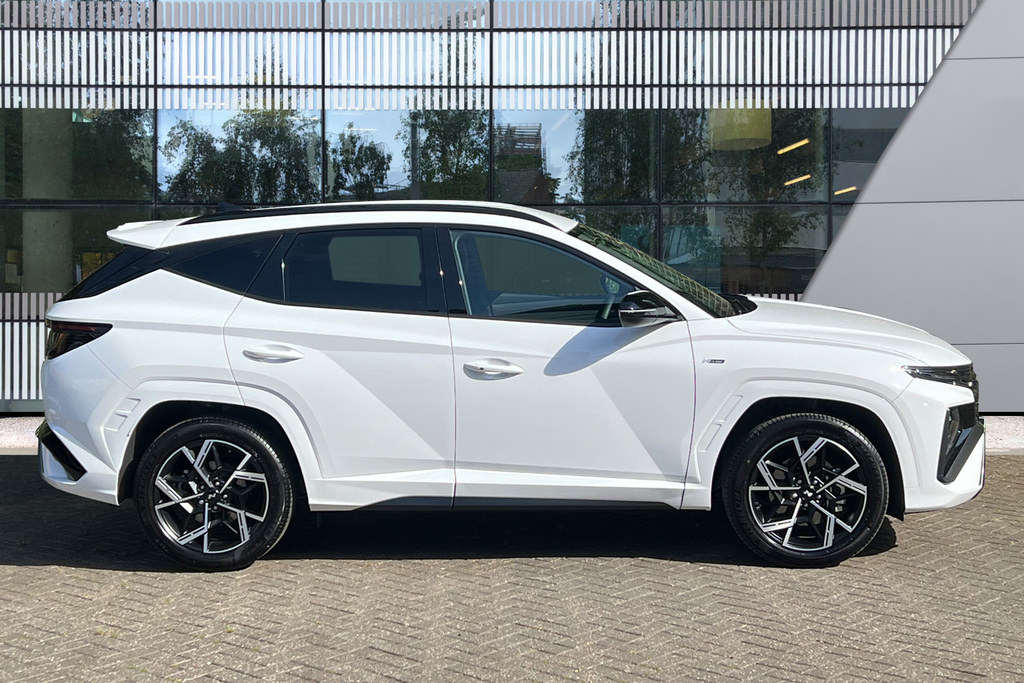 Hyundai Tucson 1.6T 239 Hybrid N Line VX26YRZ White #5