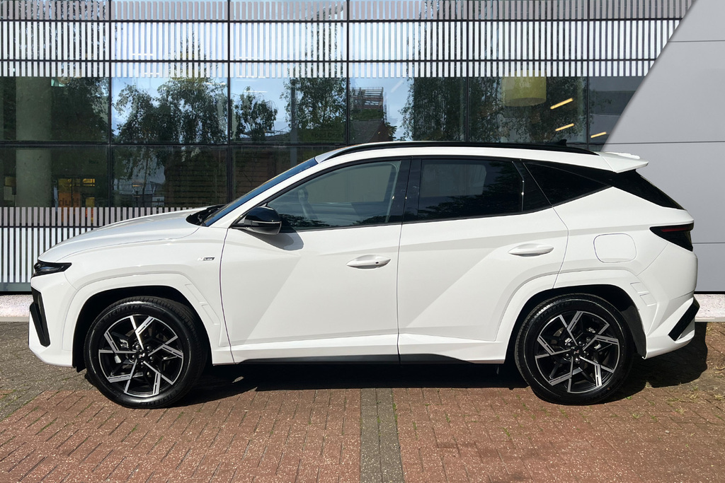 Hyundai Tucson 1.6T 239 Hybrid N Line VX26YRZ White #6
