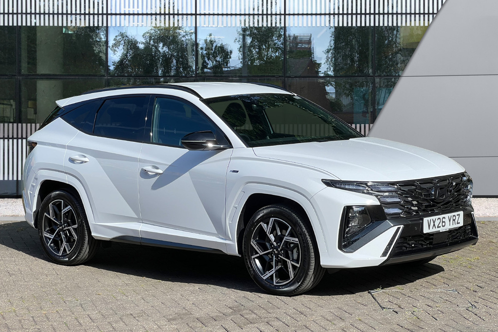 Hyundai Tucson 1.6T 239 Hybrid N Line White
