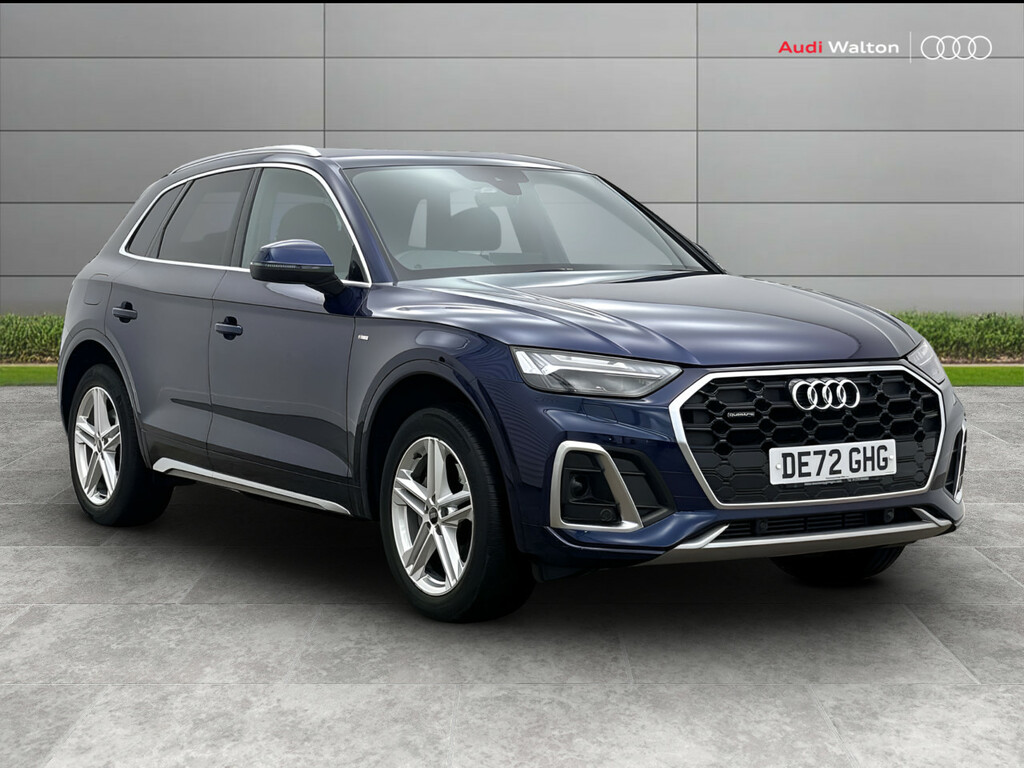 Audi Q5 S Line 45 Tfsi Quattro 265 Ps S Tronic Blue