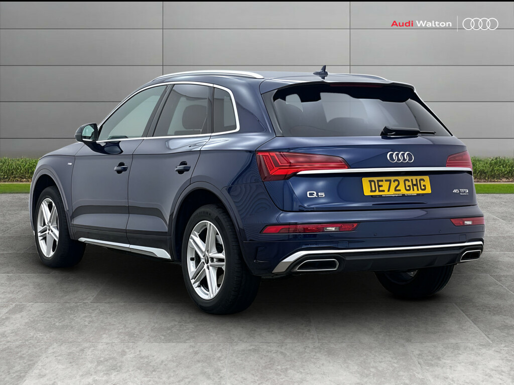 Audi Q5 S Line 45 Tfsi Quattro 265 Ps S Tronic Blue #3