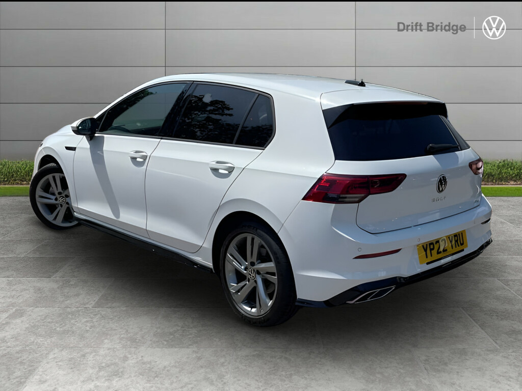 Volkswagen Golf 1.5 Etsi 150 R-line Dsg YP22YRU White #3