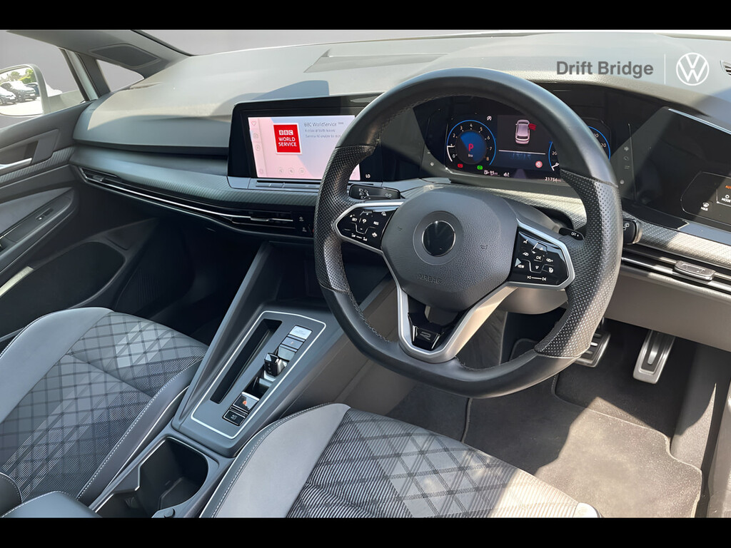 Volkswagen Golf 1.5 Etsi 150 R-line Dsg YP22YRU White #6