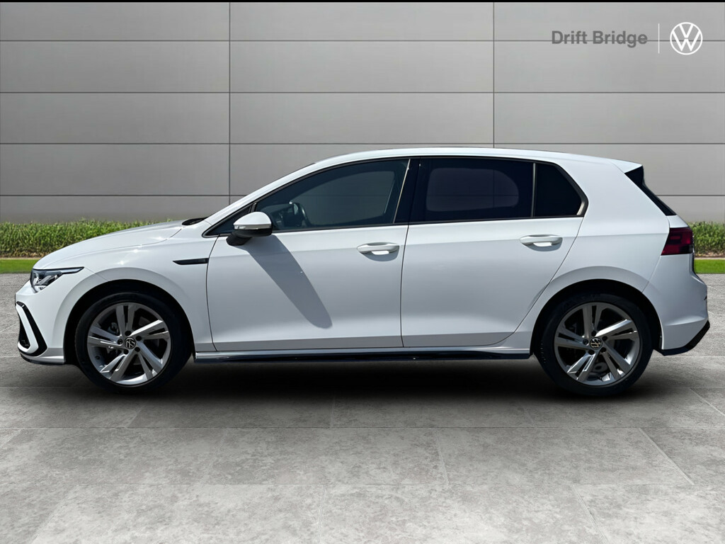 Volkswagen Golf 1.5 Etsi 150 R-line Dsg YP22YRU White #4