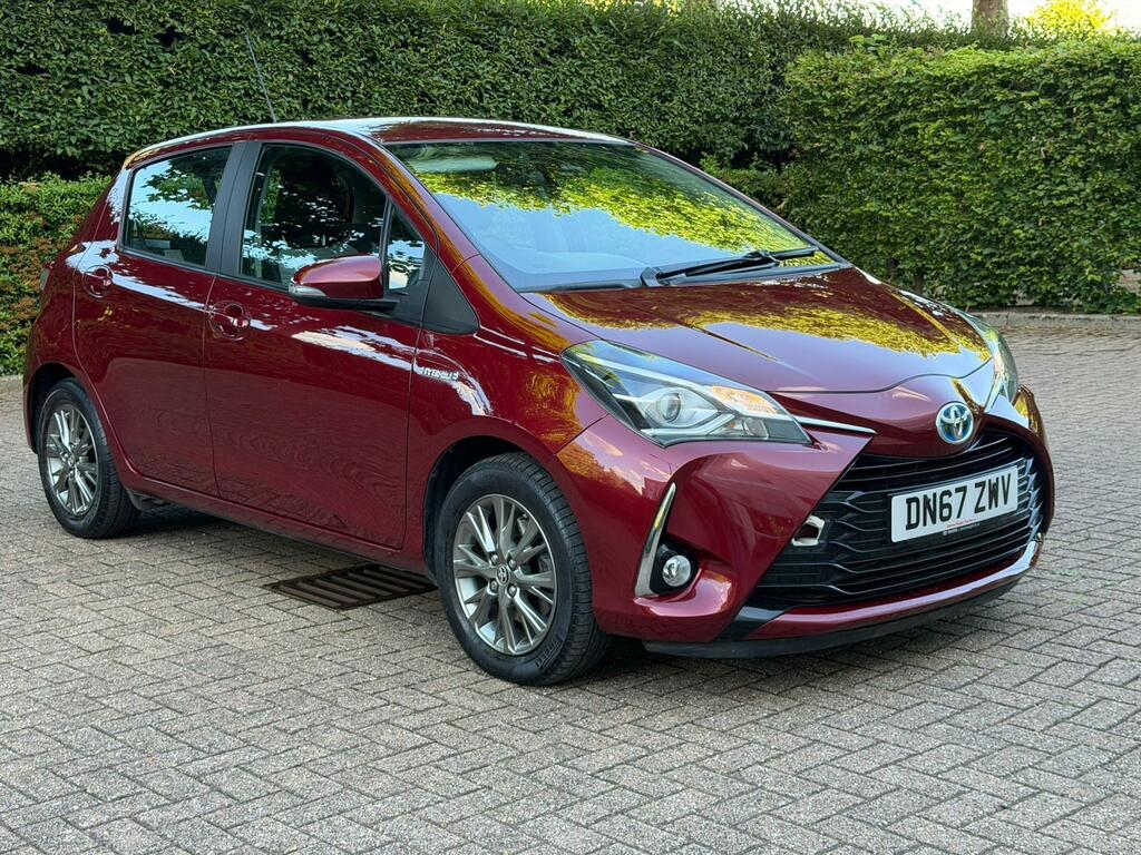 Toyota Yaris 1.5 Vvt-h Icon Hatchback Hybrid E-cvt E DN67ZWV Red #3